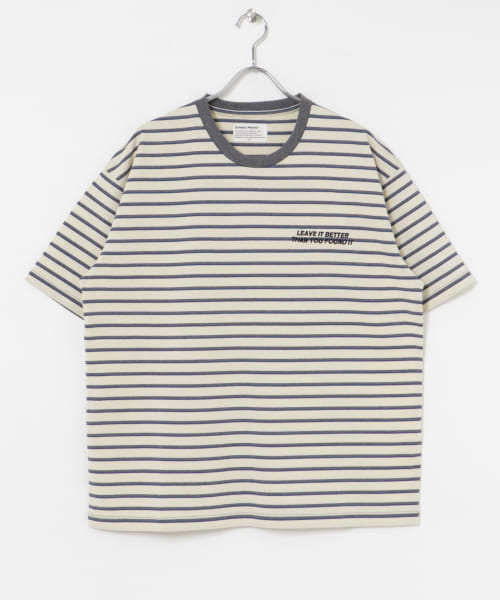 PARKS PROJECT　Ecorich Border S/S Tee
