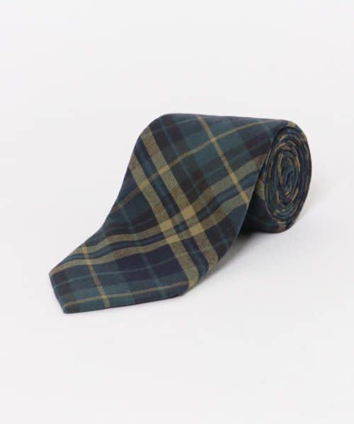 LIFE STYLE TAILOR　マドラスチェック柄タイ1