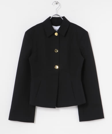GANNI　Light Twill SuitingBlazer