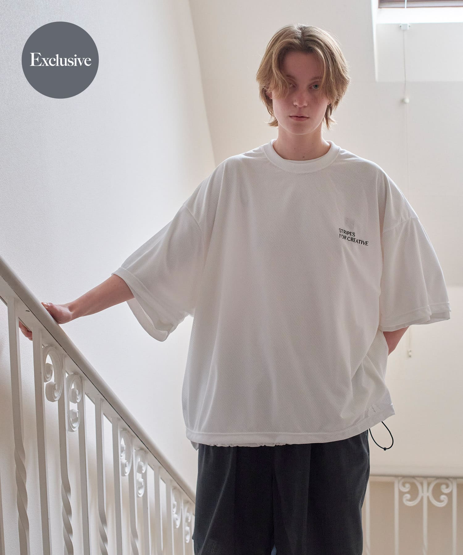別注』SFC×URBS SUPER BIG SS MESH TEE[BSMA5-SFCCS02UR]｜URBAN