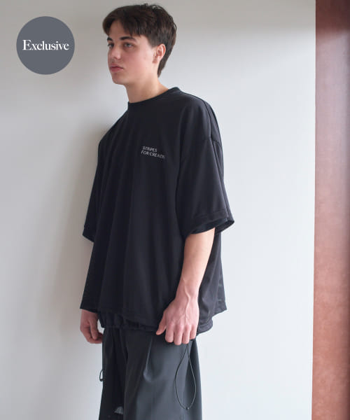 『別注』SFC×URBS　SUPER BIG SS MESH TEE