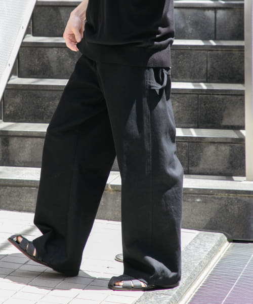カツラギペインターワイドパンツ