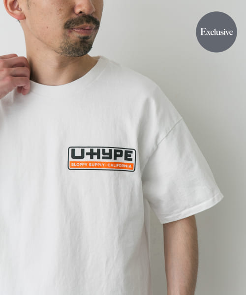 『別注』SLOPPY SUPPLY×DOORS　UHYPE T-SHIRTS