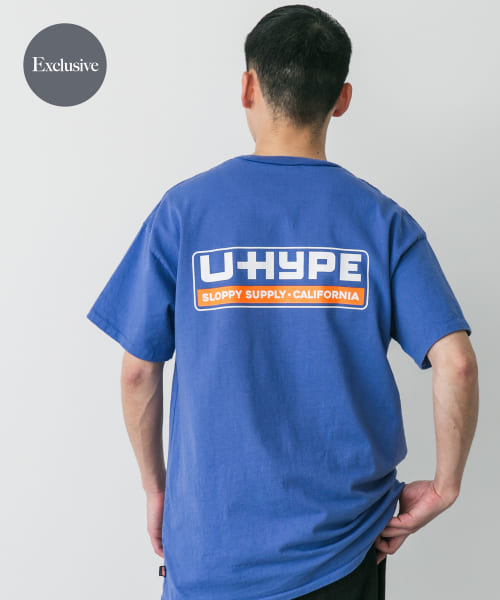 『別注』SLOPPY SUPPLY×DOORS　UHYPE T-SHIRTS