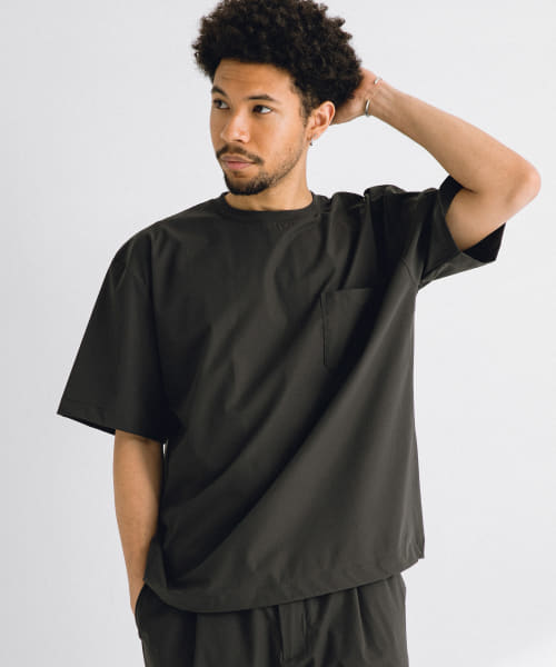 『接触冷感』『吸水速乾』『UVカット』Breeze Fit クルーネックTシャツ