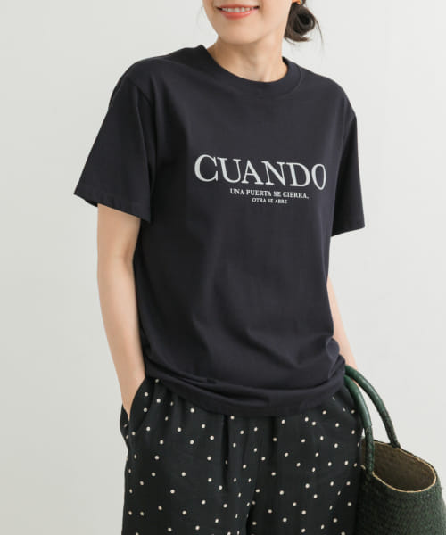 ロゴプリントTシャツ