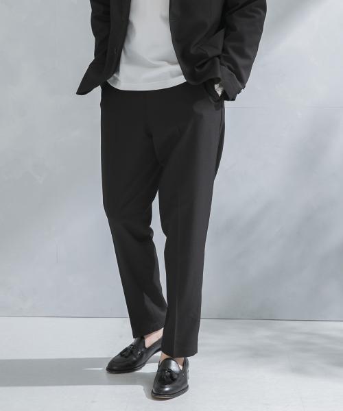 LIFE STYLE TAILOR　カルゼストレッチコンフォータブルパンツ