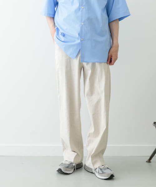 Linen Blend Trousers
