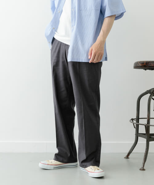 Linen Blend Trousers