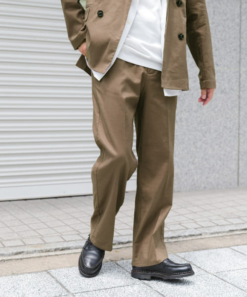 Linen Blend Trousers