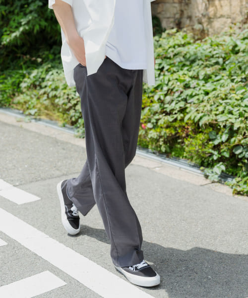 [ITEMS][『セットアップ対応』Linen Blend Trousers]