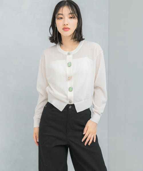 TORRAZZO DONNA　Bijou cardigan