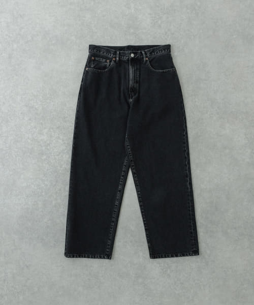 13.5oz DENIM WIDE PANTS