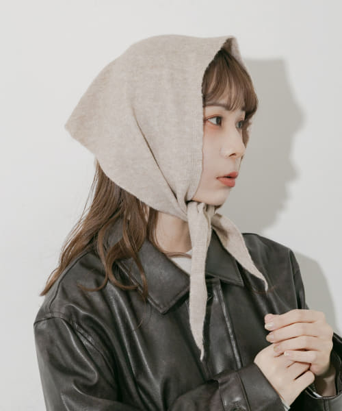 ニットスカーフ