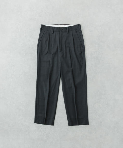 new basic　Wool Silk Gabardine Pants