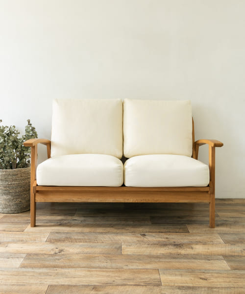 BOTHY Canvas Sofa 2P オーク無垢材