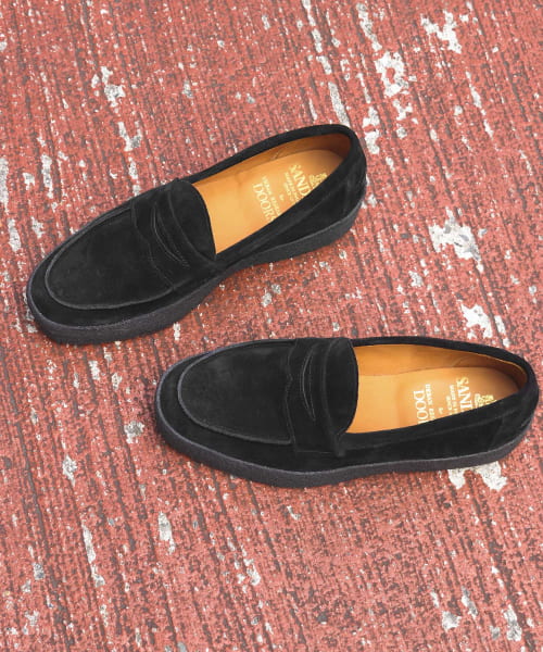 『別注』Sanders×DOORS　Mudguard Butt Seam Loafer