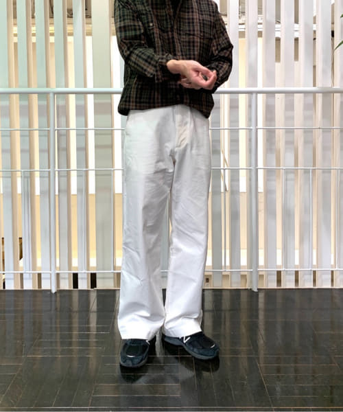 AURALEE　WASHED FINX LIGHT CHINO