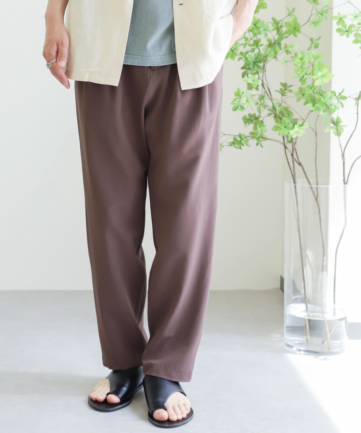 Sサイズ Web 一部店舗限定 ダブルタックテーパードスラックス 14 14a001 Urban Research公式ファッション通販