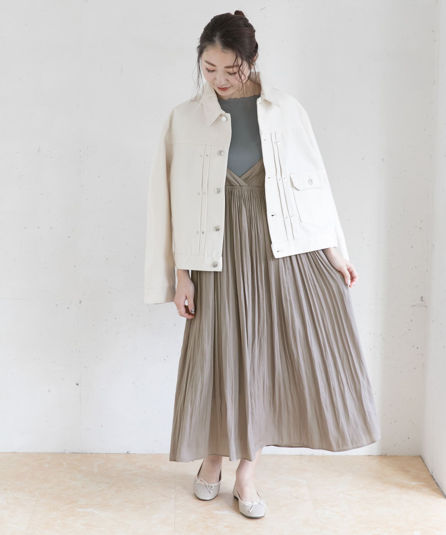 プリーツギャザーキャミワンピース Ra14 26k001 Urban Research公式ファッション通販 プリーツギャザーキャミワンピース Ra14 26k001 Urban Research公式ファッション通販