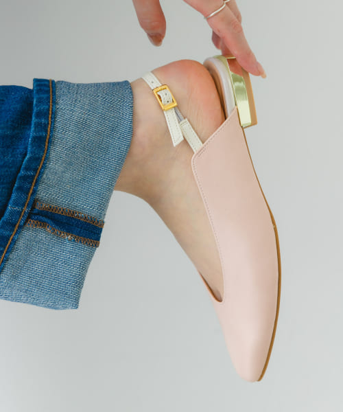[RODE SKO][『MADE IN JAPAN』NEDKE バックストラップパンプス]
