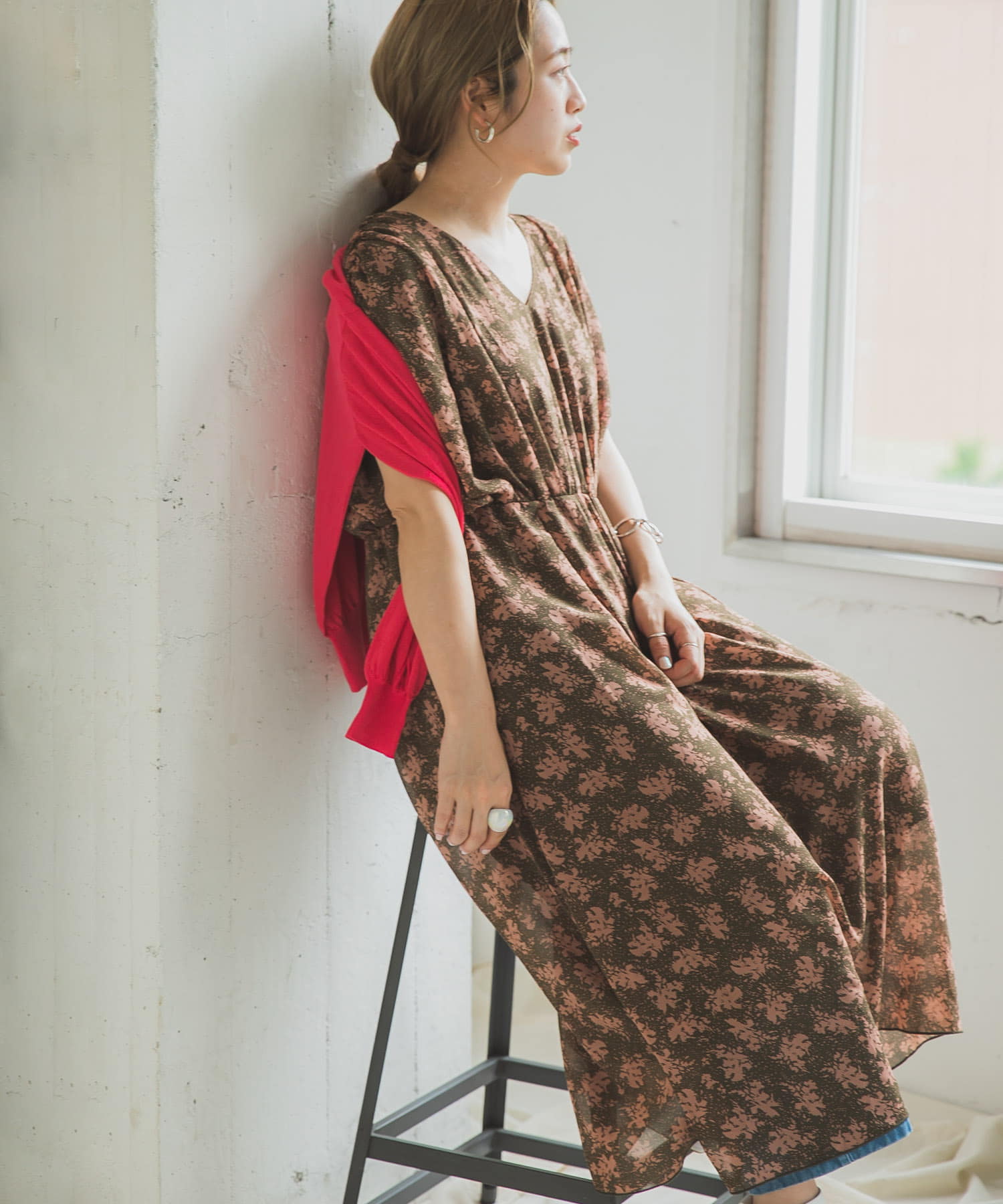 プリントギャザーワンピース It15 26e009 Urban Research公式ファッション通販 プリントギャザーワンピース It15 26e009 Urban Research公式ファッション通販