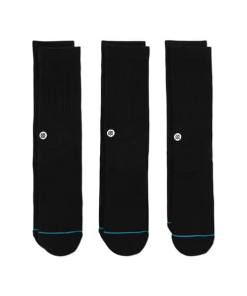 STANCE SOCKS　ICON QUARTER 3 PACK