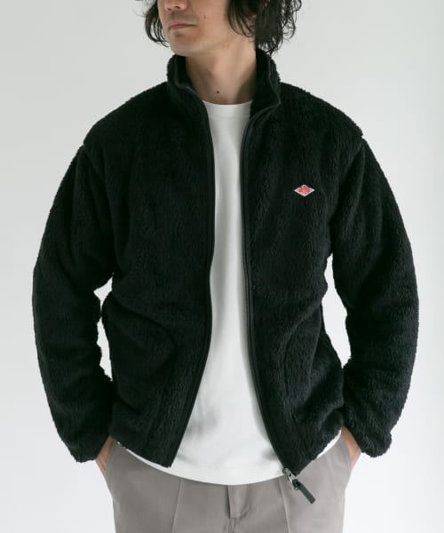DANTON　HIGH PILE ZIP S/C JACKET