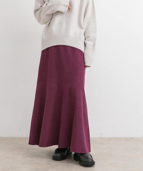 カットオフ切替ロングスカート