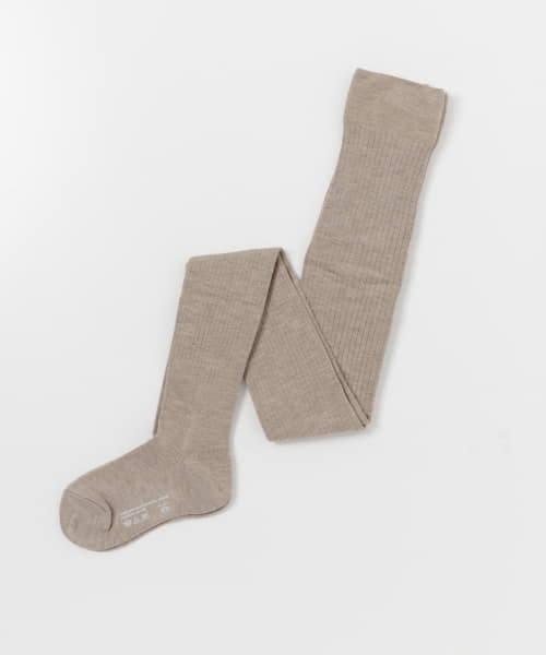 MARCOMONDE　melange wide ribbedtights