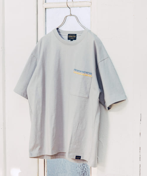 『別注』PENDLETON×DOORS　テープポケットTシャツ