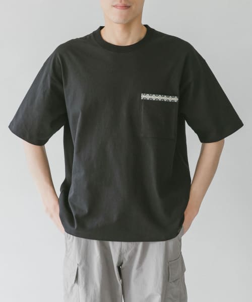 『別注』PENDLETON×DOORS　テープポケットTシャツ