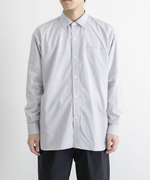SUMARI　GizaCotton C.CheckS.Shirts