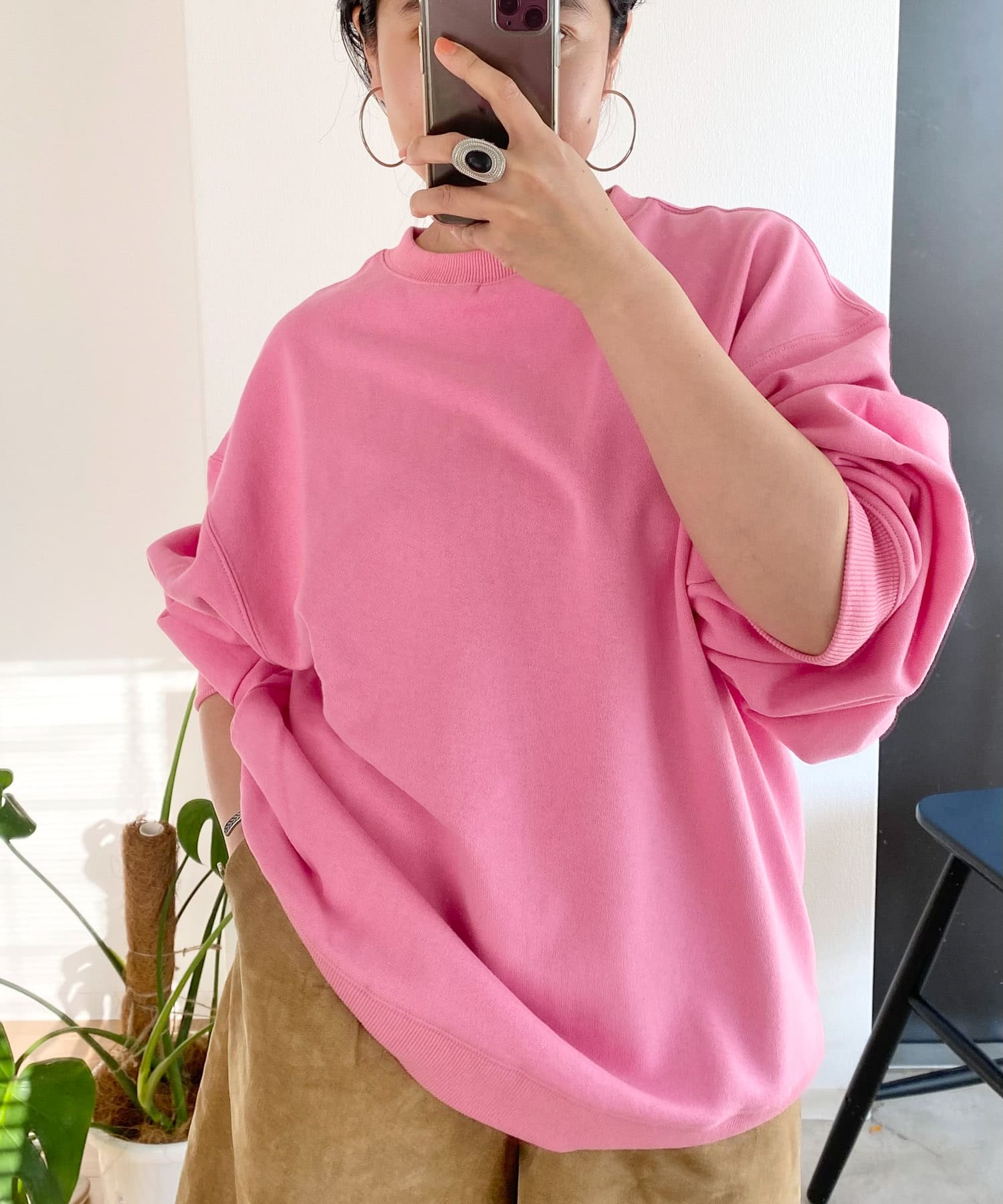 Couleur Meler imoko オーバーサイズスウェット[EC24-21I003]｜URBAN 