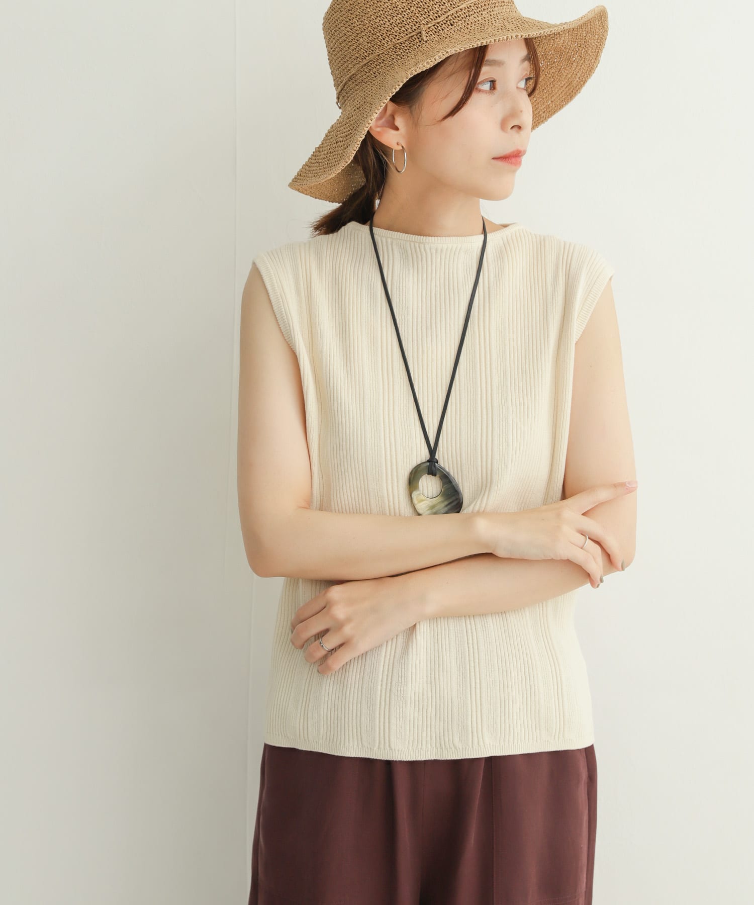 商品画像：COMME CA ISM｜シャイニー タンクトップ | Rakuten Fashion(楽天 2