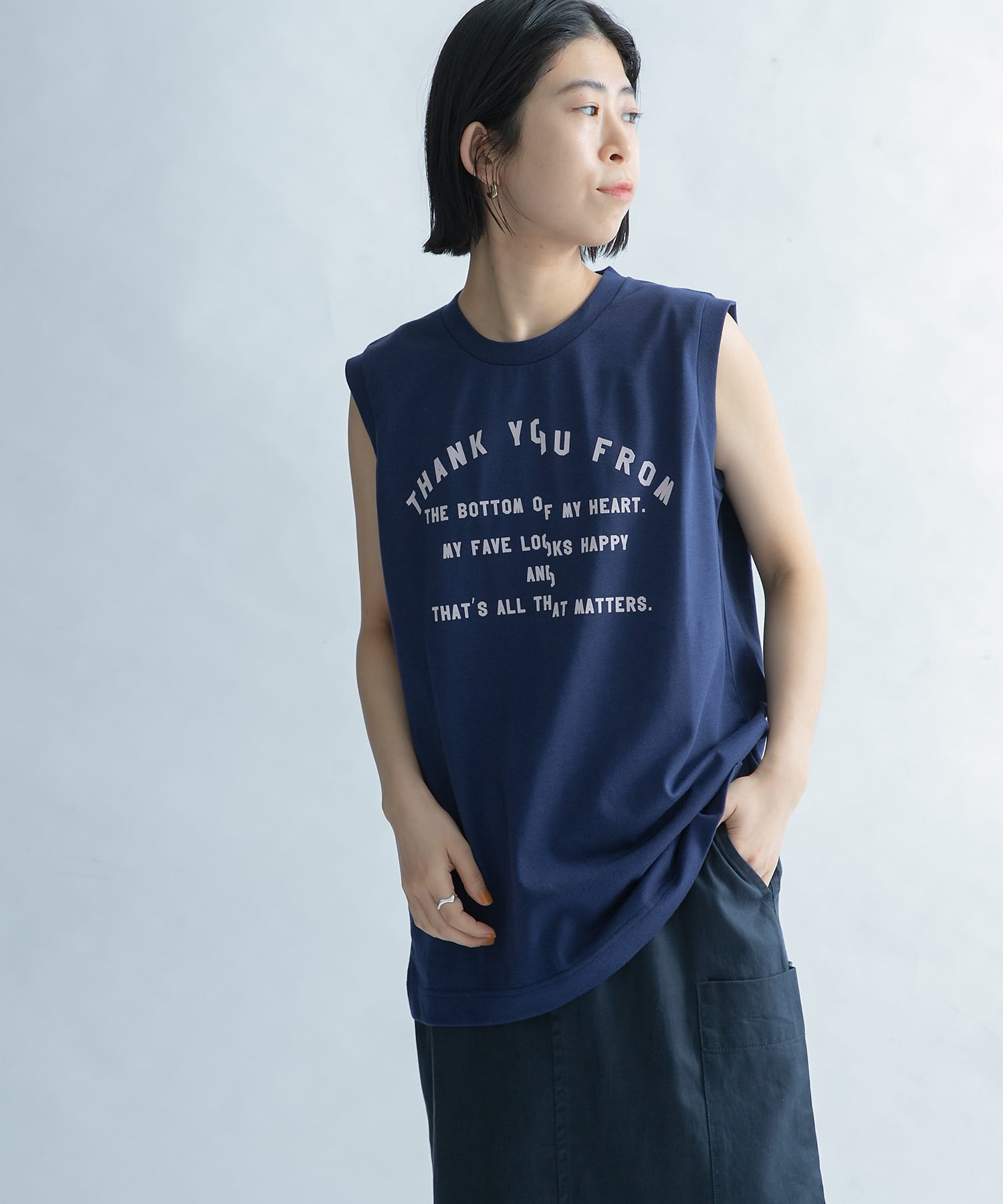 FORK&SPOON ロゴノースリーブTシャツ[DF25-21V217]｜URBAN RESEARCH
