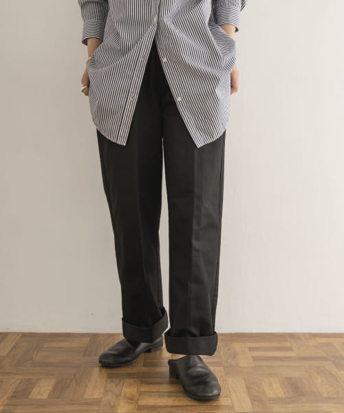 Couleur Meler オクユウカ　ハイウエストチノパンツ
