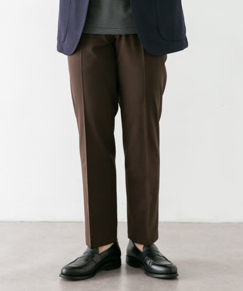 LIFE STYLE TAILOR　ウールライク2WAYストレッチパンツ
