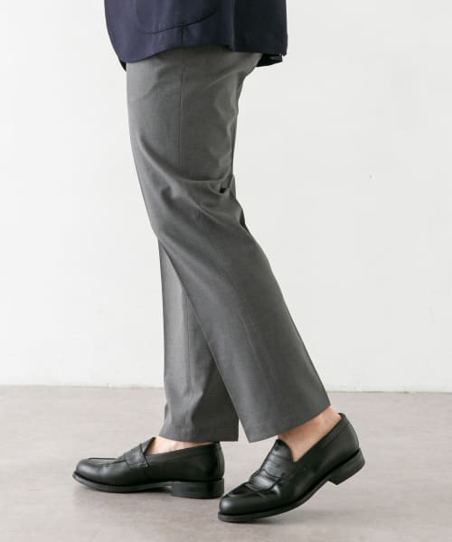 LIFE STYLE TAILOR　ウールライク2WAYストレッチパンツ