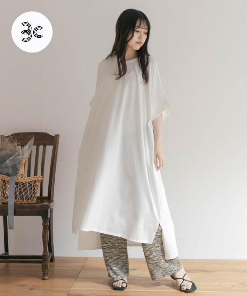 『別注』MIDIUMISOLID×TGM　wide one-piece