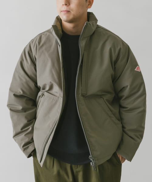DANTON　STAND COLLAR DOWN BLOUSON