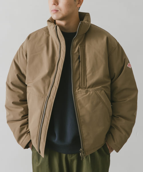 DANTON　STAND COLLAR DOWN BLOUSON