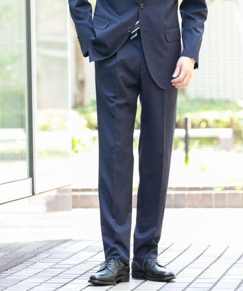 LIFE STYLE TAILOR　SOLOTEXウォッシャブルストレッチパンツ