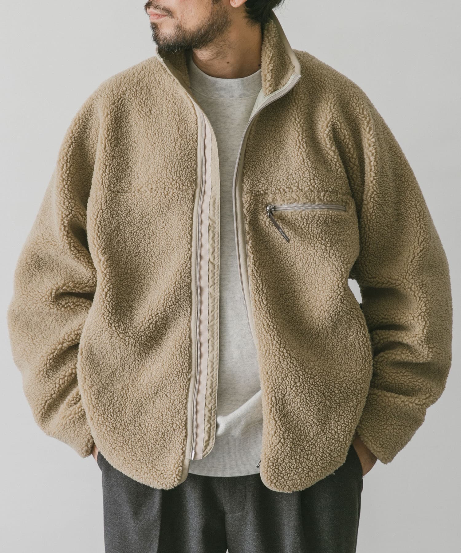 GYMPHLEX COZY LIGHT BOA BLOUSON[GY-A0250-DM27]｜URBAN RESEARCH公式
