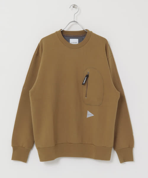 and wander　cotton wool sweat
