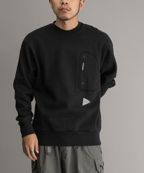 and wander　cotton wool sweat