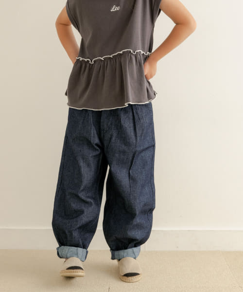 LEE KIDS　TUCK BAGGY TAPERED