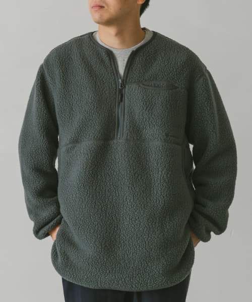 snow peak apparel　Thermal Boa Fleece Pullover