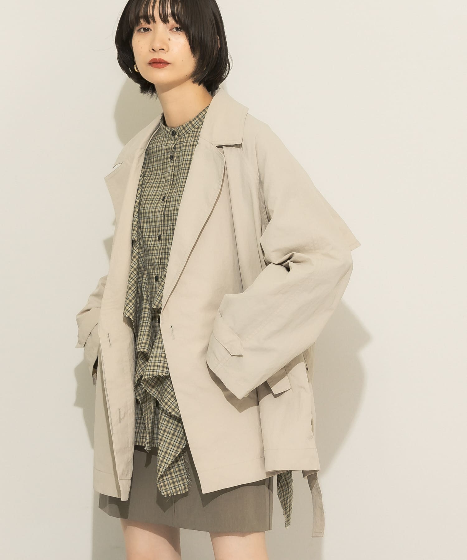 バックフリルコート[KB26-27D160]｜URBAN RESEARCH公式ファッション通販