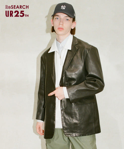 『25周年別注』semoh×URBAN RESEARCH　LEATHER JACKET